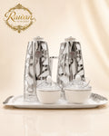 Arabic Coffee & Tea Thermos Serving Set – Silver or Gold