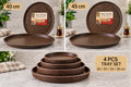 Multi-Purpose Non-Stick Granite Round Oven Tray